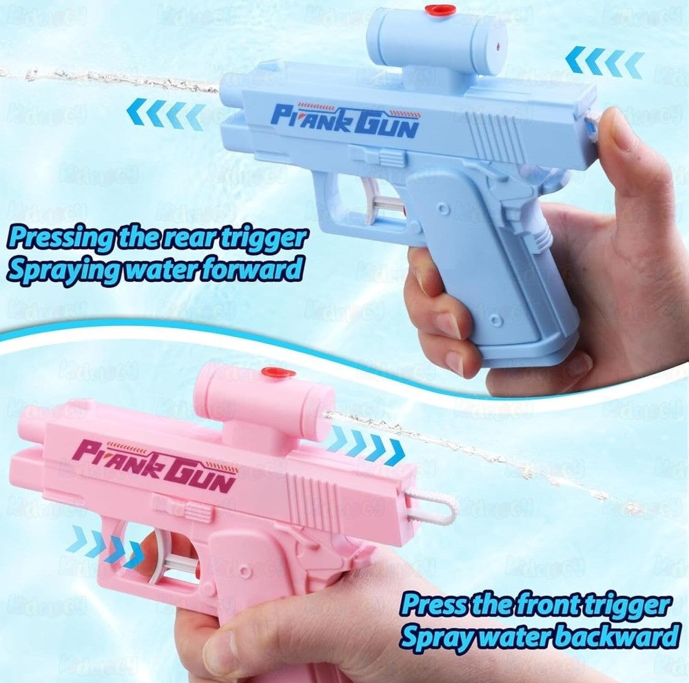 Plastic Prank Water Gun Toy (Multicolor)