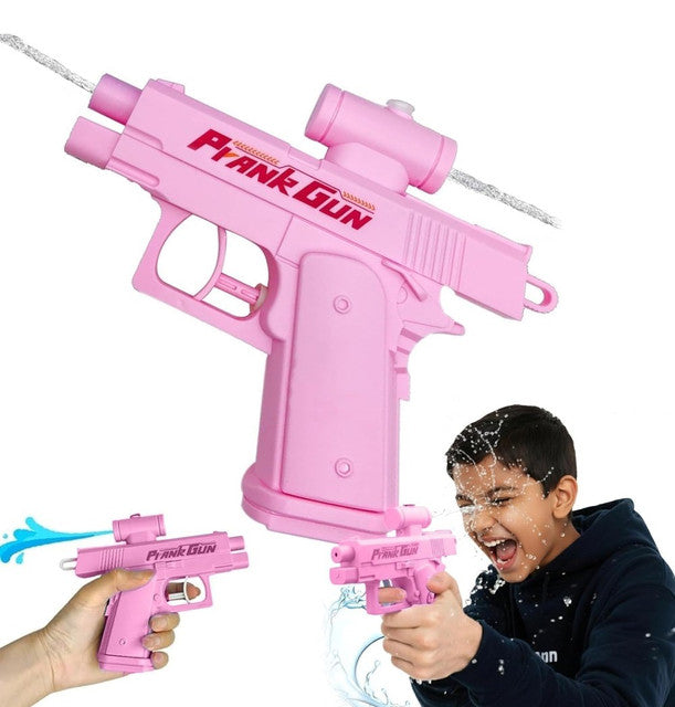 Plastic Prank Water Gun Toy (Multicolor)