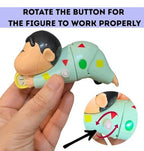 Plastic Crawling Shinchan Toy (Multicolor)