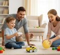 Generic Plastic Mini RC Intelligent Car (Multicolor)