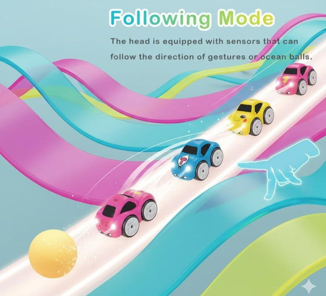 Generic Plastic Mini RC Intelligent Car (Multicolor)