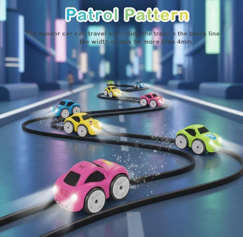 Generic Plastic Mini RC Intelligent Car (Multicolor)
