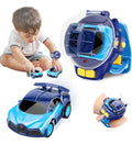 Generic Plastic Mini RC Car Watch Toy (Blue)