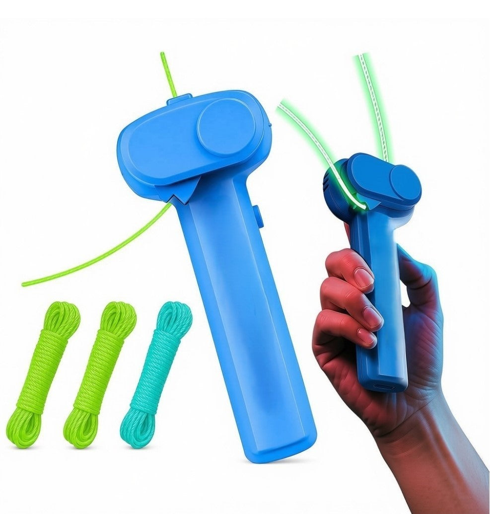 Plastic Rope Launcher Toy (Multicolor)