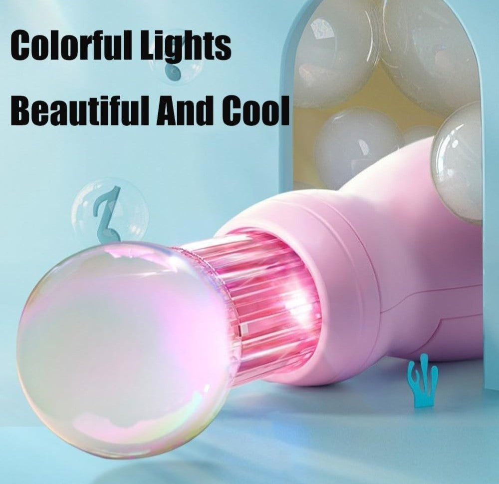 Generic Plastic Fog Bubble Machine (Multicolor)