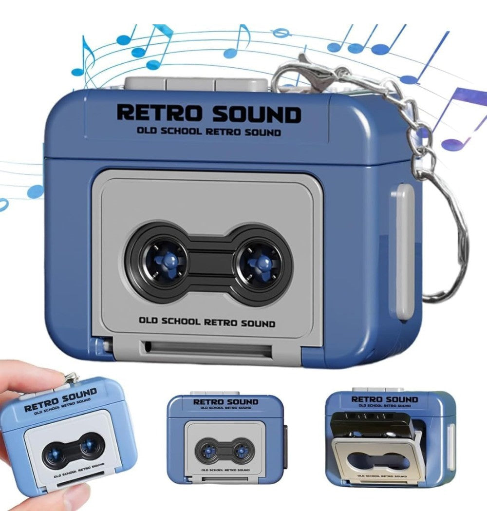 Generic Plastic Retro Sound Keychain (Multicolor)