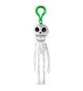 Plastic Skeleton Keychain (White-Green)