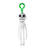 Plastic Skeleton Keychain (White-Green)
