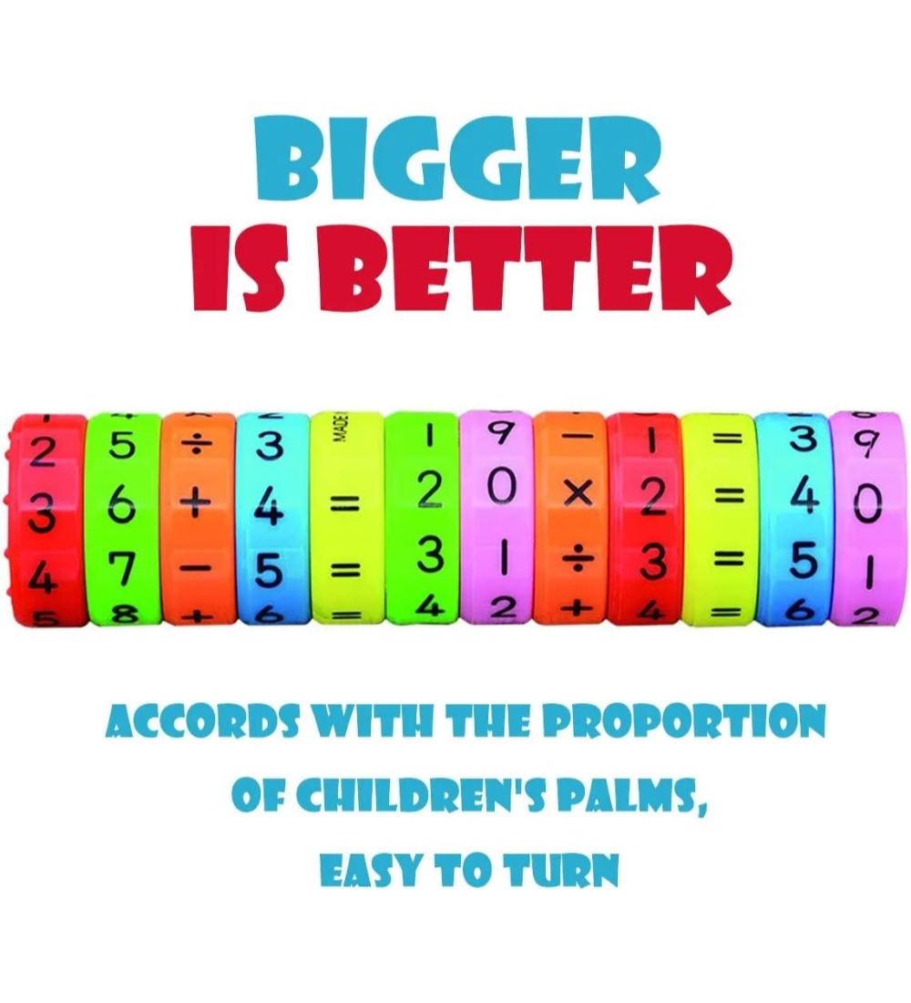 Generic Plastic & Magnet Magnetic Math Block Learning Toy (Multicolor)