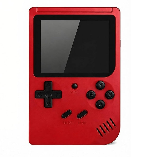 Plastic Retro Handheld Gaming Console for Kids (Red)