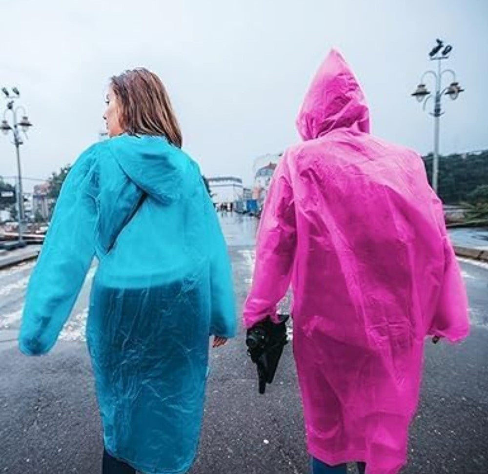 Generic Pack of 2 Plastic Raincoat Ball (Multicolor)