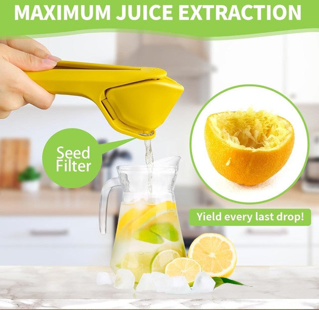 Generic Plastic Lemon Squeezer (Yellow)