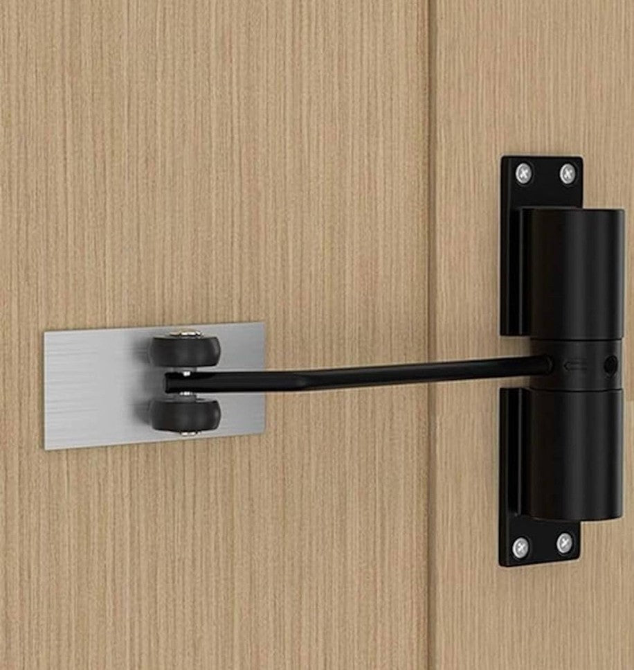 Aluminium Alloy Automatic Door Closer (Black)