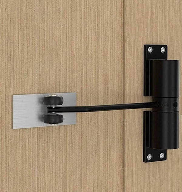 Aluminium Alloy Automatic Door Closer (Black)