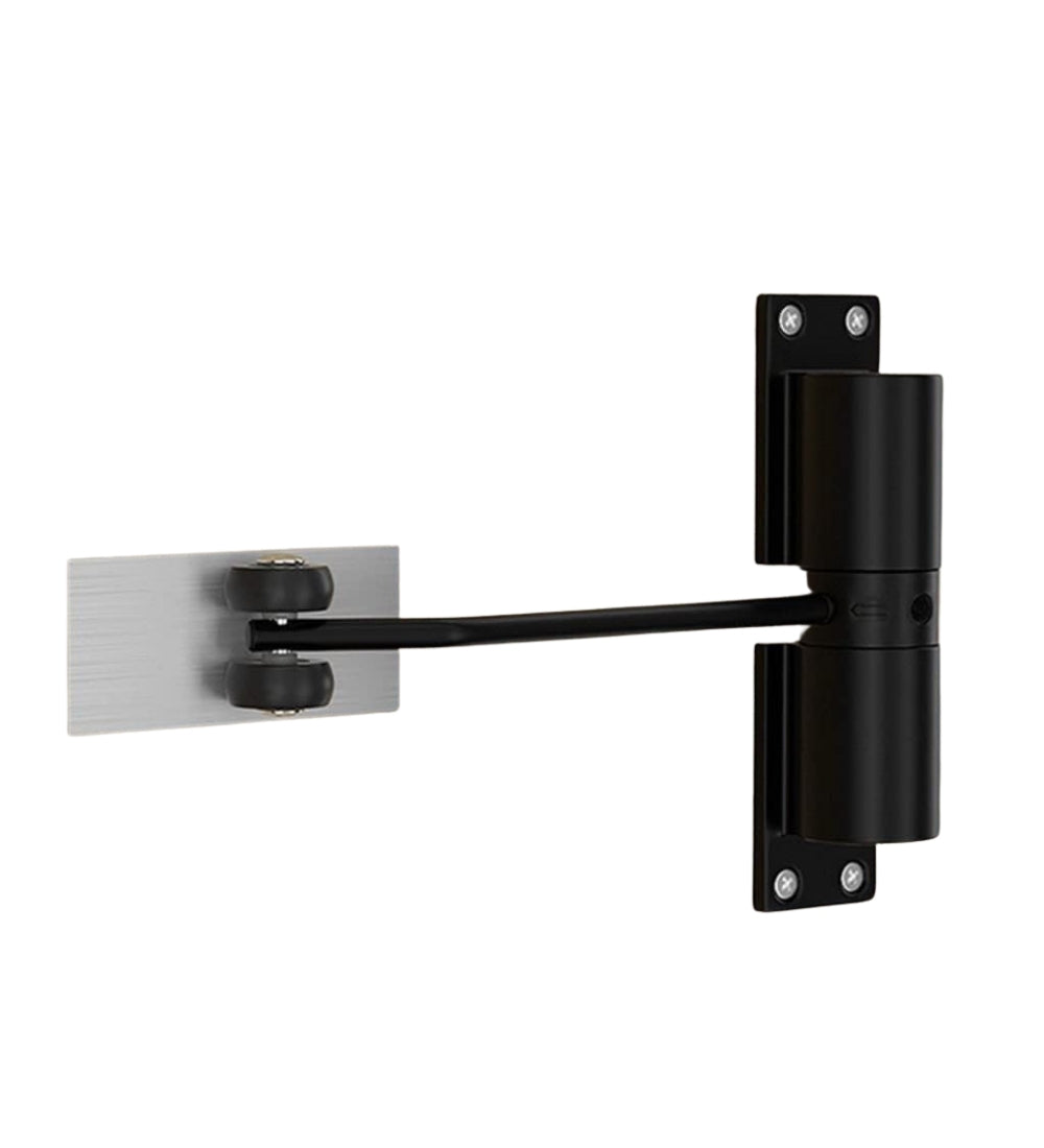 Aluminium Alloy Automatic Door Closer (Black)
