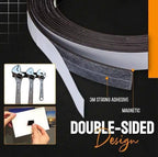 Silicone Magnetic Tape 2CM*3Mtr (Black)