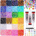 Generic Resin Nail Art Rhinestones Bedazzling Kit (Multicolor)