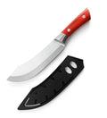 Generic Stainless Steel Chef Knife With Cover (Silver)