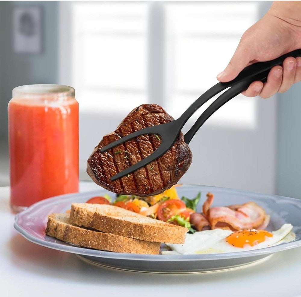Generic Silicone 2-In-1 Kitchen Spatula (Multicolor)