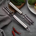 Stainless Steel 3-In-1 Vegetable Peeler (Silver)