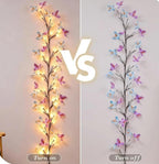 Plastic Butterfly Tree Light (Multicolor)
