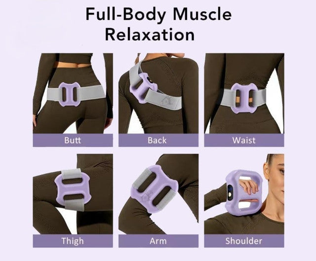 Plastic Fascial Ring Massager (Blue)