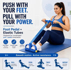 Natural Rubber Pull Reducer Training Bands (Blue)