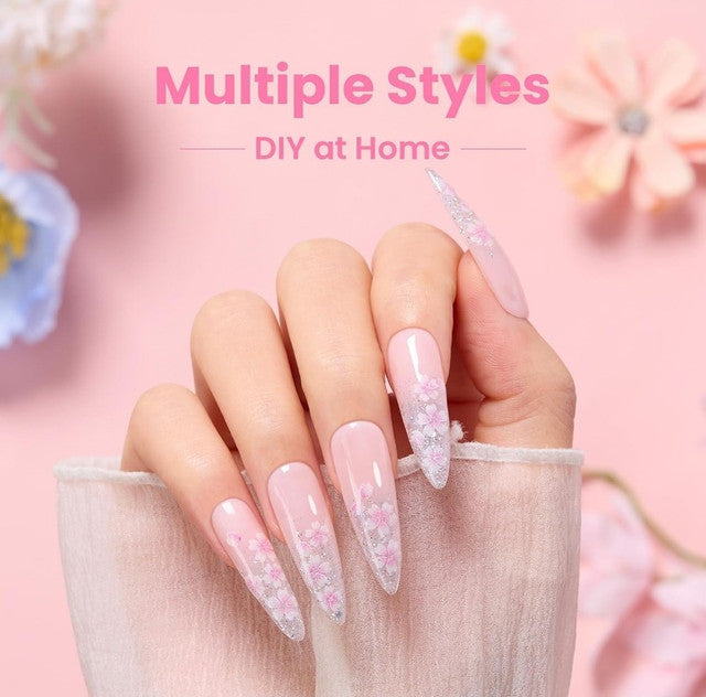 Generic Plastic Nail Art Stickers (Multicolor)