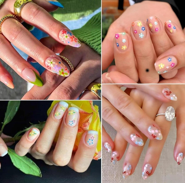 Generic Plastic Nail Art Stickers (Multicolor)