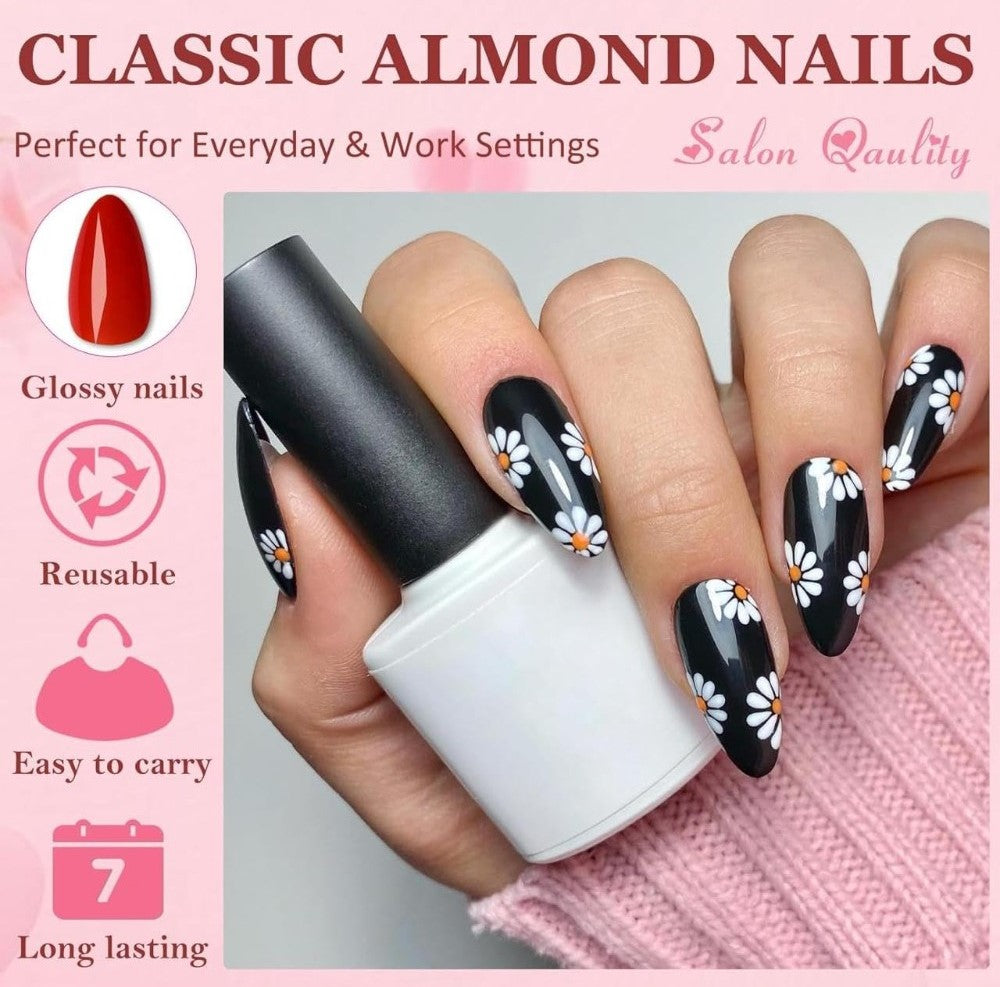 ABS 576 Pcs Nails Set (Multicolor)