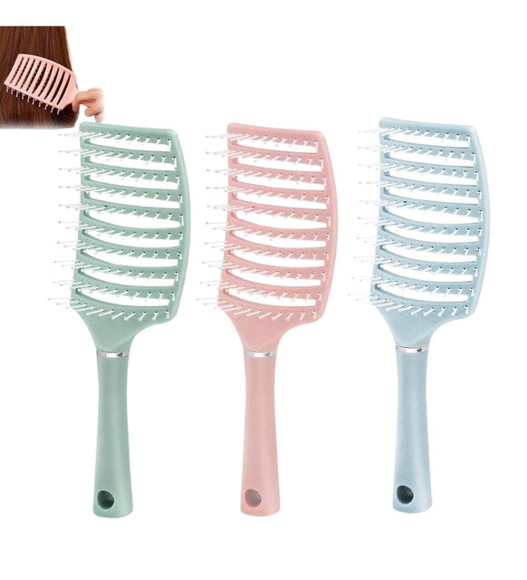 Generic Plastic Detangling Hair Brush (Multicolor)