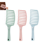 Plastic Detangling Hair Brush (Multicolor)