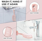 Plastic Detangling Hair Brush (Multicolor)