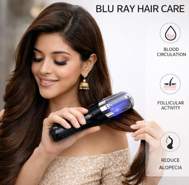 Generic Stainless Steel Cordless Split End Hair Trimmer (Black)