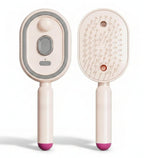 Plastic Handheld Steam Hair Brush Comb (Multicolor)