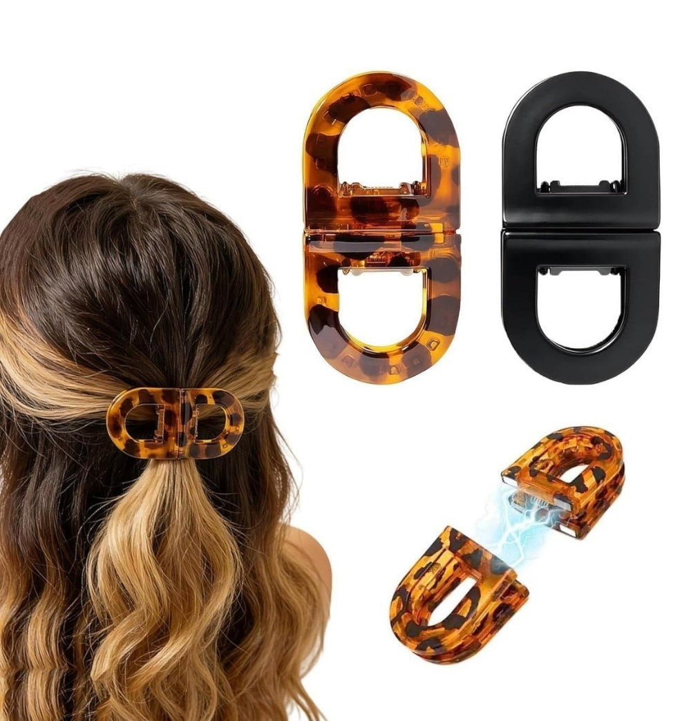 Generic Plastic Magnetic Hair Clip (Multicolor)