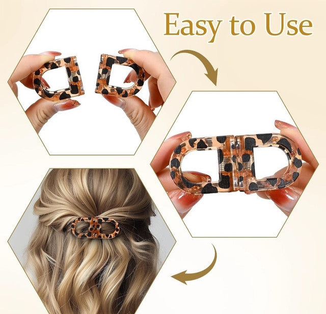 Generic Plastic Magnetic Hair Clip (Multicolor)