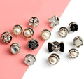 Generic Pack of 2  Metal 20 Pieces Brooch Pin for Women Jeans Shirt Coat Dress Clothes Sweater Hat Bags Brooch (Multicolor)