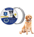 Silicone Dog Flea Collar (Grey)