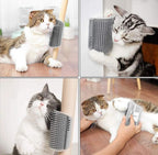 Plastic Cat Self Groomer (Multicolor)