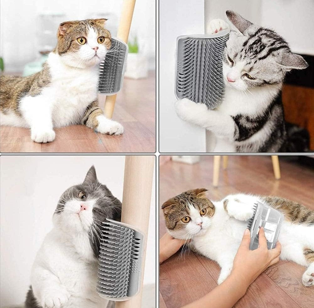 Generic Plastic Cat Self Groomer (Multicolor)
