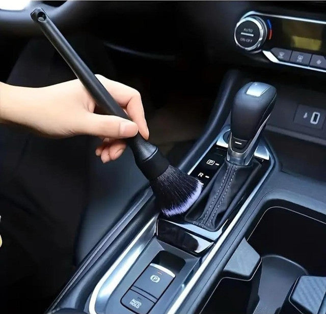 Generic Plastic Long Handle Car Cleaning Brush (Black)