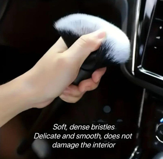Generic Plastic Long Handle Car Cleaning Brush (Black)