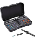 Generic Alloy Steel 24-In-1 T Shape Screwdriver Set (Multicolor)