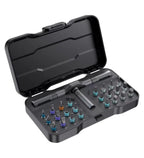 Alloy Steel 24-In-1 T Shape Screwdriver Set (Multicolor)