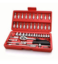 Generic Steel 46-In-1 Tool Kit (Silver-Red)