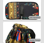 Nylon-Polyester Printed Backpack (Multicolor)