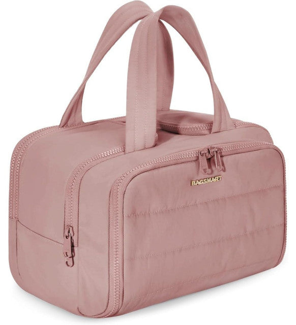 Generic Polyester 4-In-1 Travel Toiletry Bag (Peach)