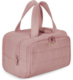 Polyester 4-In-1 Travel Toiletry Bag (Peach)