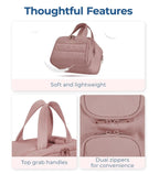 Polyester 4-In-1 Travel Toiletry Bag (Peach)